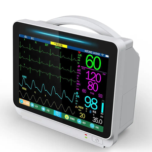 Sistema de Monitoreo Veterinario Multiparamétrico para Animales Derry VK12, Electrocardiógrafo para Mascotas, Monitor de Signos Vitales Fisiológicos Veterinarios - Product Image 3