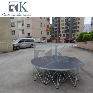 Heavy Duty <b>Stage</b> <b>Platform</b> Aluminum Smart <b>Stage</b> Modular <b>Stage</b> Kit Portable <b>Stage</b> <b>Platform</b> with Aluminum <b>Stage</b> Riser - Product Image 3