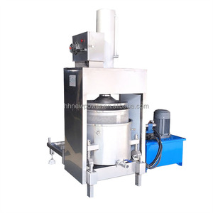 Presse à fruits hydraulique industrielle 30 tonnes, robuste, à froid, pour pommes, raisins, baies, avec pompe et cuve sous pression - Product Image 4