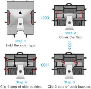 Couche à langer Portable voyage étanche Compact couche Pad léger pliable couche Table à langer pour les nouveau-nés - Product Image 2