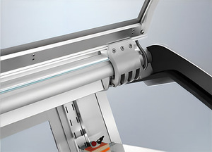 Tủ trưng bày bánh thẳng đứng với đèn LED và kệ có thể điều chỉnh tủ lạnh trưng bày kính thương mại - Product Image 4