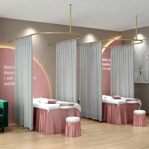 Cornice di supporto salone di bellezza a forma di U lungo asta di supporto tenda tenda letto di bellezza - Product Image 3