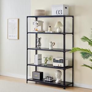 Étagère en acier <span class=keywords><strong>d</strong></span>'<span class=keywords><strong>angle</strong></span> en métal multicouche de haute qualité entrepôt de <span class=keywords><strong>cuisine</strong></span> de stockage de ménage présentoir de sol de conception OEM personnalisable - Product Image 4