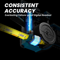 Mileseey DTX10 Mètre à ruban numérique 3-en-1 avec affichage numérique et mesure laser, le plus récent
