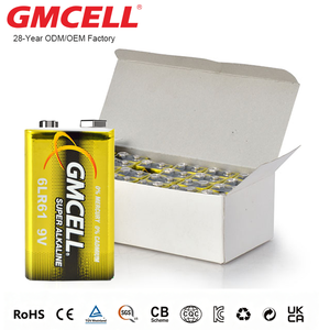 Wholesale 6F22 9V Carbon Zinc <b>Battery</b>,9V Alkaline <b>Battery</b> 6LR61, Type-C 9V Rechargeable <b>batteries</b> for Smoke Alarm - Product Image 6