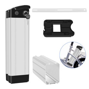 Caja Vacía para MAX 70 Celdas 18650, Batería <span class=keywords><strong>Silver</strong></span> <span class=keywords><strong>Fish</strong></span> para Bicicleta Eléctrica, Carcasa Grande Plateada para Bicicletas Eléctricas Plegables - Product Image 1