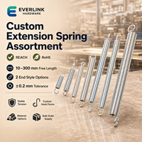 Assortiment de ressorts d'extension industriels avec conception personnalisée de ressorts à tension pour la fabrication d'équipements et les achats répétés