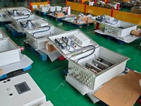 Boîtier de commande antidéflagrant IP66 en acier inoxydable industriel, direct usine, pour applications offshore et marines à risque