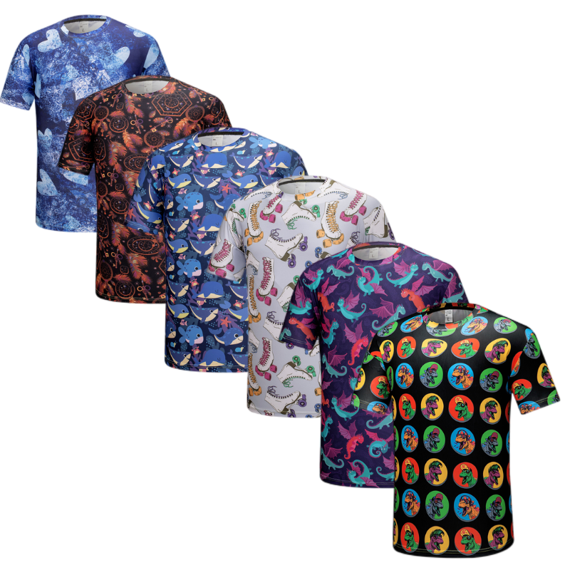 T Shirt 3d Digital Sublimation 