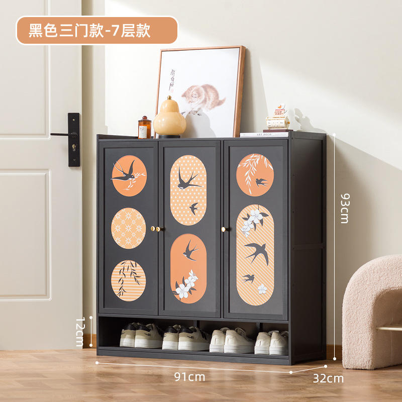 Three doors, seven stories (swallow design)