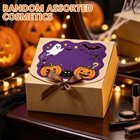 Calendrier de l'Avent Beauté Halloween : Coffret Mystère Maquillage avec Vernis à Ongles – Ensemble Cadeau en Gros