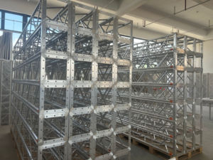 Sistema de armazón de techo de aleación de aluminio, armazón de techo de aluminio con pernos de escenario, armazón de iluminación para conciertos, escenario móvil para conciertos - Product Image 6