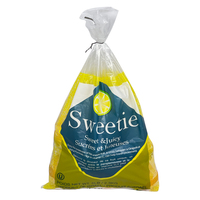 Sacs à guichet imprimés personnalisés Sac plastique anti-buée pour fruits Raisin Cerise Citron Fruits Légumes Sac d'emballage ouvert à plat avec carton
