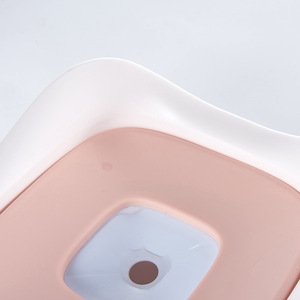 Pet Buoyancy Water Bowl 1400ml Square Non Wetting For Cats Dogs Feeding - Product Image 2