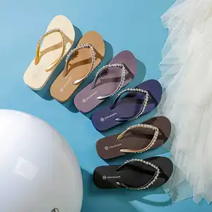 Beach Flops China Shoes With Embossed Logo Sandals Wedding Slipper EVA Flip Flop