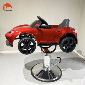 Chaise de coiffure électrique pour enfants, design voiture de salon, pour coiffure bébé - Product Image 2