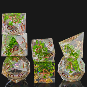 Liquid Core Resin DND <b>Dice</b> Set Sharp Edge Polyhedral <b>Dice</b> for TRPG Dungeons and Dragons RPG Tabletop Games Wholesale - Product Image 4