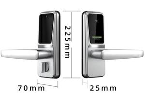 Verrou en aluminium de haute sécurité pour hôtel, serrure de porte électronique - Product Image 2