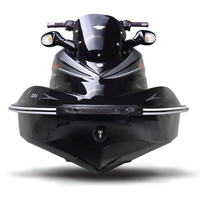 Bateau à moteur en fibre de verre pour deux personnes, moteur 4 temps, bateau rapide pour les zones scéniques, sports nautiques, divertissement, 2000CC