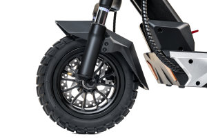 สกู๊ตเตอร์ไฟฟ้า KuKirin M4 Max สำหรับผู้ใหญ่, ระบบกันสะเทือนหน้าแบบโช้คคู่, ยางสุญญากาศขนาด 10 นิ้ว, ไฟ Ambient, พับเก็บได้สำหรับการเดินทาง - Product Image 5