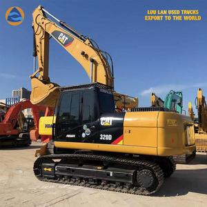 Excavadora de cadenas Caterpillar 320D usada, original de Japón, 20 toneladas, excavadora hidráulica CAT 320 de segunda mano para el mercado africano - Product Image 2