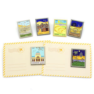 Logo découpé en alliage de zinc personnalisé en usine, insigne de broche en émail mignon, épinglettes en émail dur doux en métal - Product Image 1