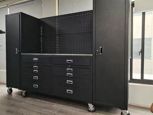 Goshen YongKang usine allemande Offre Spéciale moderne mural Garage Module armoire à outils et banc de travail outil armoire à rouleaux - Product Image 4