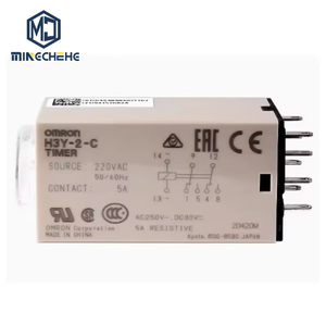 รีเลย์ตั้งเวลาขนาดเล็ก H3Y-2-C H3Y-4-C 8 ขา 14 ขา แบบติดตั้งบนซ็อกเก็ต ตัวตั้งเวลาหน่วง 0-10 วินาที - Product Image 1