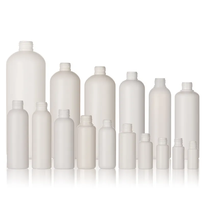 10 15 20 30 50 60 80 100 120 150 200 250 300 450 500 1000ML hdpe Plastik flasche leere runde hdpe Plastik flasche