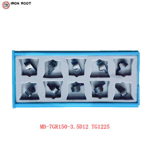 CNC rãnh công cụ MB-5GR/7gr/9gr Carbide lỗ nhỏ dấu phẩy chèn - Product Image 3