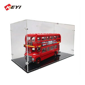Vitrine en acrylique transparente, boîte de rangement en plexiglas pour bus de <span class=keywords><strong>Londres</strong></span> <span class=keywords><strong>LEGO</strong></span> et figurines d'action - Product Image 1
