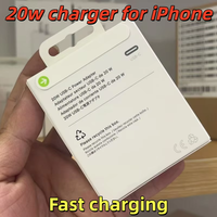 Chargeur mural USB-C 20W PD 3.0 à charge rapide avec prise US, sortie 5V/3A, ignifuge et écologique pour téléphones mobiles 12/13/14/15/16