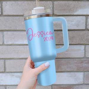 2025 Senior Personalized Vacuum Cup Customized <b>Graduation</b> Gift Class of 2025 <b>Water</b> <b>Bottle</b> Made in China - Product Image 2