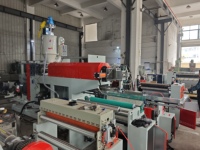 Machine de stratification de revêtement par extrusion de papier d'aluminium de tissu non tissé/tissé de papier kraft de 800-1800mm