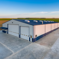 Structure en acier préfabriquée pour entrepôt industriel à grande portée, prix d'usine, fabricant professionnel