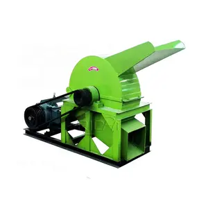 RICHI 1-2T/H Capacity ISO and CE Approved Wood Crusher Machine To Make Sawdust