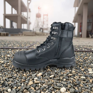 مصنع SAFEPATH <span class=keywords><strong>Nubuck</strong></span> أحذية عامل جلدية عالية الكاحل أحذية السلامة في العمل للرجال - Product Image 1