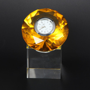 Nhà Máy Bán buôn tinh thể thủy tinh kim cương đồng hồ cho lưu niệm đám cưới & Quà Tặng Doanh Nghiệp - Product Image 5