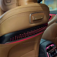 Lampu Ambient Panel Bercahaya Mercedes E-Class W214, Speaker Tweeter 4D Berputar, Lampu LED Coverackrest