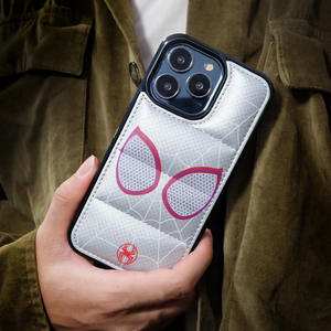 Moda <span class=keywords><strong>Spiderman</strong></span> Anime Cartoon IMD Print custodia per telefono cellulare iPhone 16 Plus 14 12 12 11 XS XR Cover posteriore per PC in fibra di carbonio - Product Image 5