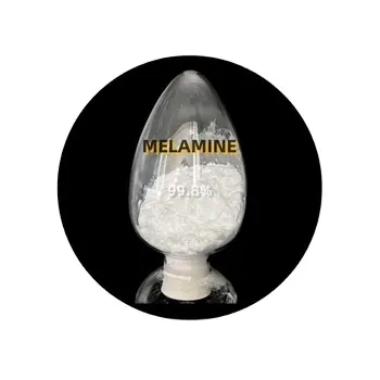 Melamine 99.8% Zuiver Industrieel Kristallijn Wit Poeder 25Kg Verpakt Professionele Amine Fabriek Verkoopprijs