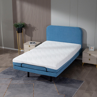 Matelas doux en mousse à mémoire de forme à isolation de mouvement pour un sommeil profond Couverture en polyester Meubles de maison pour tous les dormeurs pour la chambre à coucher