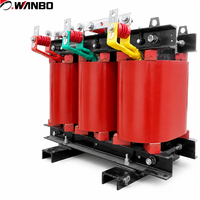 Wanbo-424 Wanbo SCB13 1250kVA 3 Faz Kuru Tip Trafo 10kV 0.4kV Dağıtım İçin