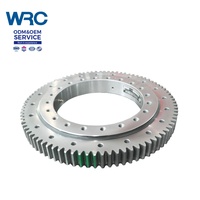 Roulement d'orientation de qualité professionnelle pour grues à tour, dents de roue dentée trempées, rotation ultra-lisse, usage intensif