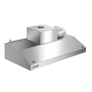 Campana Extractora Comercial de Acero Inoxidable con Ventilador, Purificador de Humo Integrado Anti-Succión para Cocinas de Restaurantes Pequeños - Product Image 5