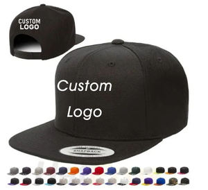 Gorra Deportiva de 5/6 Paneles de Alta Calidad al por Mayor, Diseño Personalizado, Logotipo Bordado en 3D, Gorra Hip Hop, Gorra Snapback para Hombre - Product Image 1