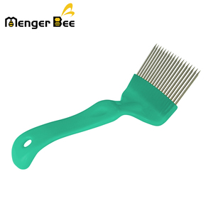 Horquillas Desoperculadoras de Acero Inoxidable PP para Apicultura, Tipos Recto/Curvo, Nuevo Equipo Raspador de Panal, 1 Año - Product Image 1