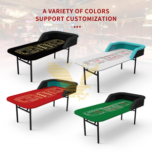 YH Black Dice <strong>Tables</strong> Folding <strong>Craps</strong> Practice <strong>Table</strong> Portable Mesa De 98 Pulgadas Para <strong>Craps</strong> Casino - Product Image 4