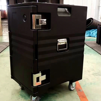 Boîte Chauffante Empilable pour Traiteur 130L Contenant Alimentaire Isolé pour Traiteurs Professionnels