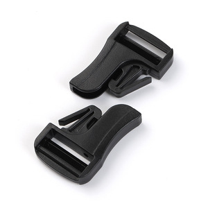 Black Plastic Clasp Buckle 20mm Inner Diameter Durable Bag <b>Strap</b> Fastener For <b>Backpacks</b> Schoolbags Accessories - Product Image 3